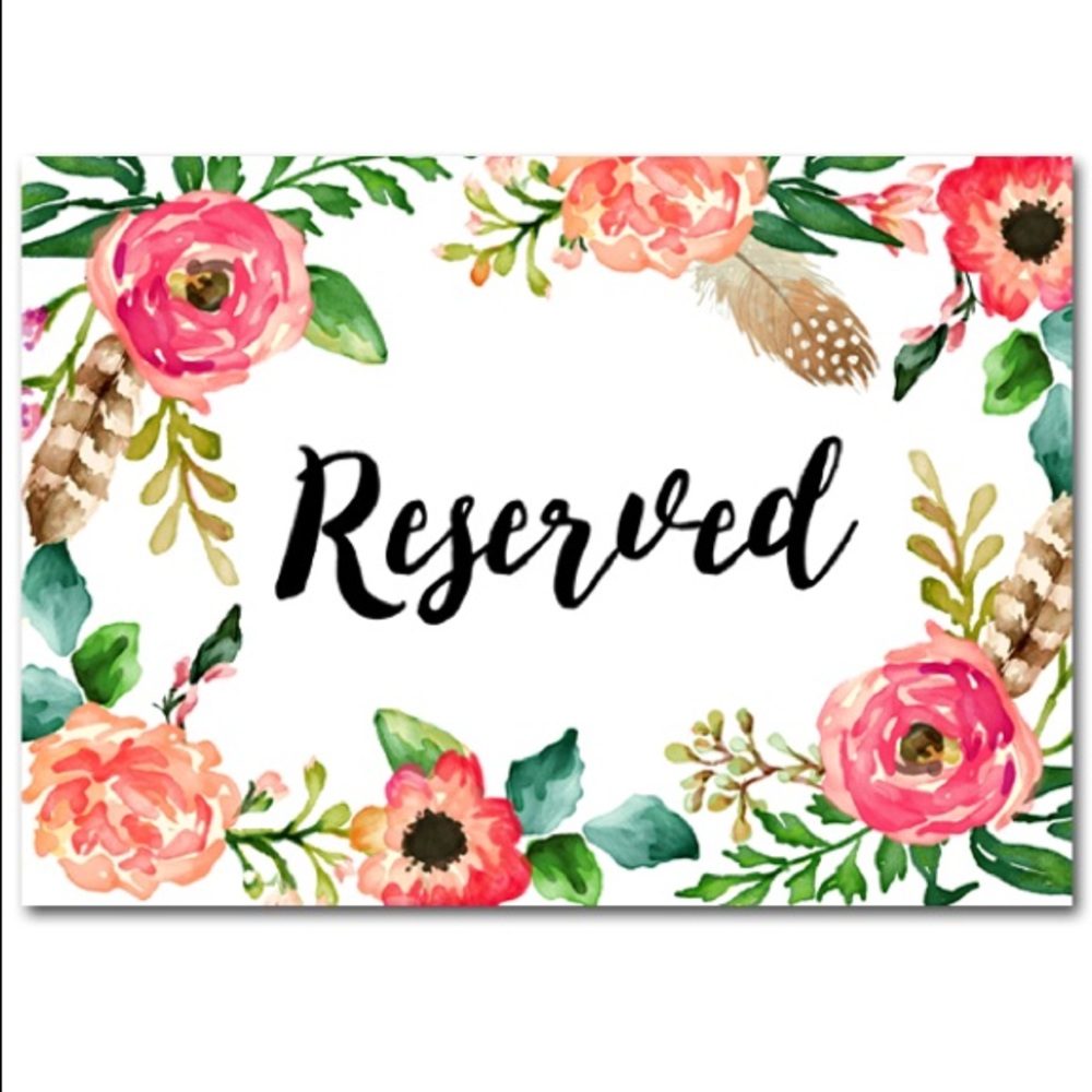 Reserved listing for Olivia Q. ❤️